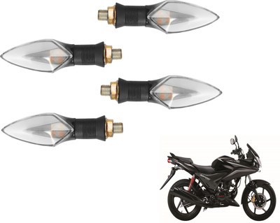 MOCKHE Front, Rear LED Indicator Light for Honda CBF Stunner(Yellow, Red)