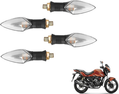 MOCKHE Front, Rear LED Indicator Light for Hero CBZ Extreme(Yellow, Red)