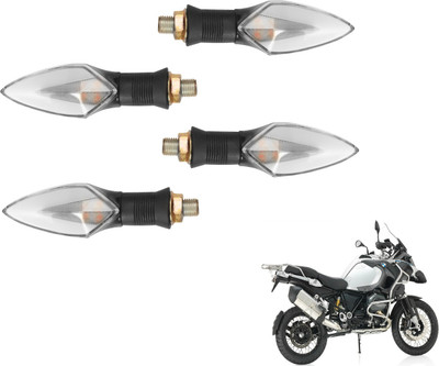 MOCKHE Front, Rear LED Indicator Light for BMW(Yellow, Red)