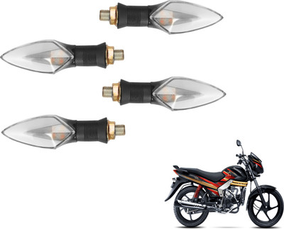 MOCKHE Front, Rear LED Indicator Light for Mahindra Centuro(Yellow, Red)