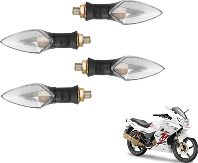 MOCKHE Front, Rear LED Indicator Light for Hero Karizma ZMR(Yellow, Red)