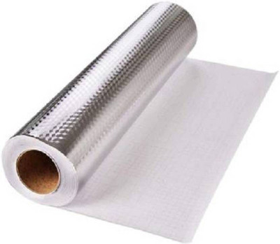 GOPI ENTERPRISE Abstract Silver Wallpaper(61 cm x 61 cm)