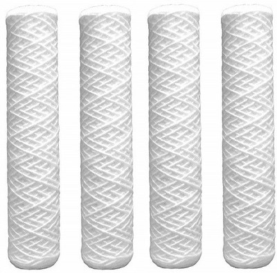 MG WATER SOLUTION 10 Inch PP Filter Cartridge Suitable For All RO / UV Water Purifier (Pack Of 4) Solid Filter Cartridge(3, Pack of 4)