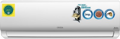 View Onida 1.5 Ton 3 Star Split Dual Inverter AC  - White(IR183RHO, Copper Condenser)  Price Online