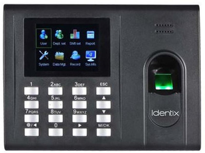 eSSL IDENTIX K30 PRO+ID (FINGERPRINT+CARD+ID) TIME AND ATTENDANCE MACHINE Time & Attendance, Access Control(Fingerprint, Card, Password)