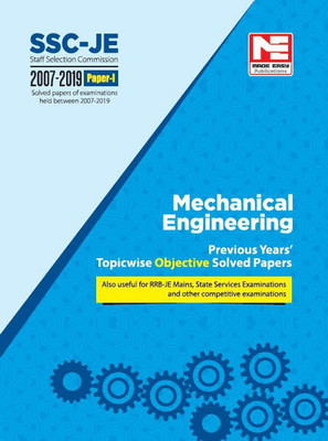 2020 Ssc Je Mechanical Engineering - Previous Year Objective Solved Papers(English, Paperback, unknown)