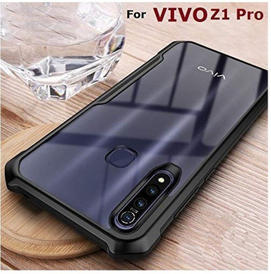 karwan-back-cover-for-vivo-z1-problack-transparent-shock-proof