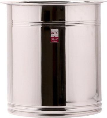 KCL Steel Grocery Container  - 13 L(Silver)