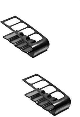 Right Traders 4 Compartments Metal Remote holder(Black)
