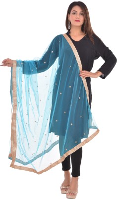 YOUTHQUAKE Net Embellished Women Dupatta