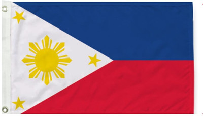 UNIQ Philippines Rectangle Table Miniature Flag(Polyester)