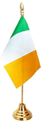 UNIQ Staircase Style Flag - Ireland Rectangle Table Miniature Flag(Polyester)