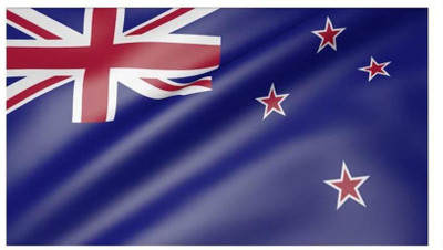 UNIQ New Zealand Rectangle Table Miniature Flag(Polyester)