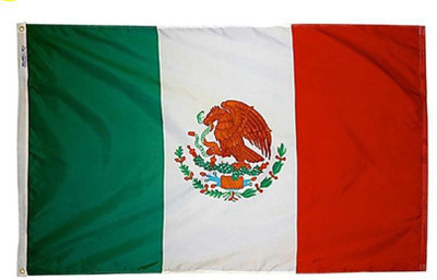 UNIQ Mexico Rectangle Table Miniature Flag(Polyester)