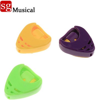 SG MUSICAL SGM-45 Guitar Pick Holder (pack 3) Guitar Pick(Pack of 3)