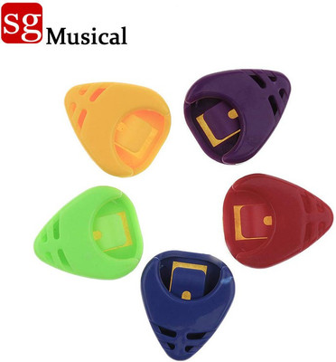 SG MUSICAL SGM-12( 5 Ppcs) pick Holder Guitar Pick(Pack of 5)