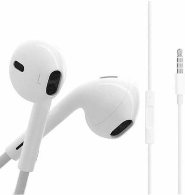 XCCESS Audio BassBuds K11 in Ear Wired Headphone with Mic Earphone Wired Gaming Headset(White, In the Ear)