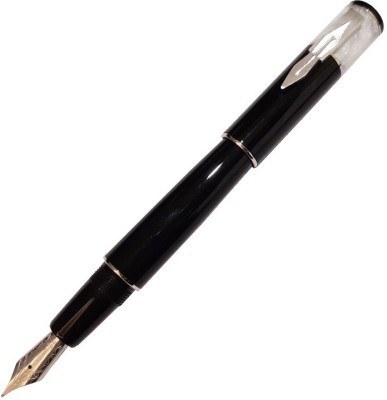DELTA ICON BLACK AND WHITE Fountain Pen(Blue)