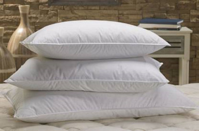 Changers Polyester Fibre Solid Sleeping Pillow Pack of 3(White)