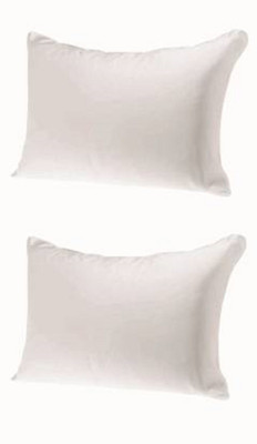Navi collection Polyester Fibre Solid Sleeping Pillow Pack of 2(White)