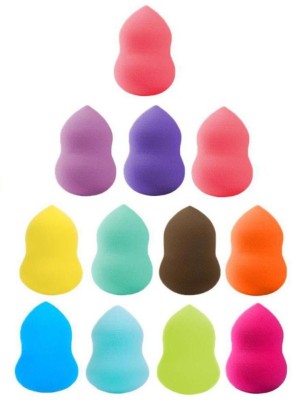 Sixplus SPONGE PUFF MAKEUP BEAUTY BLENDER PUFF PACK OF 12