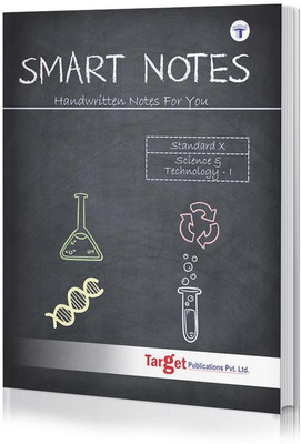 Std 10 Science And Technology 1 Smart Notes Book | English Medium | SSC Maharashtra State Board | Includes Model Question Paper And Smart Recap | Based On Std 10th New Syllabus(Paperback, Content Team at Target Publications)