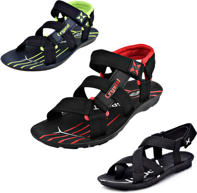 Calcados Men Green Sandals