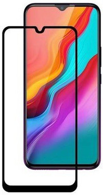LIKEDESIGN Edge To Edge Tempered Glass for Infinix Hot 8(Pack of 1)