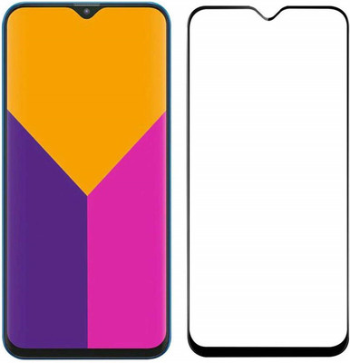 BRENZZ Edge To Edge Tempered Glass for Samsung Galaxy M20(Pack of 1)