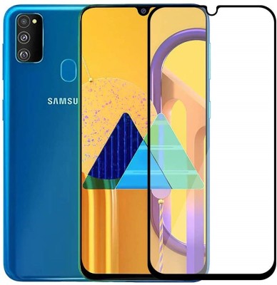 BRENZZ Edge To Edge Tempered Glass for Samsung Galaxy M30s(Pack of 1)