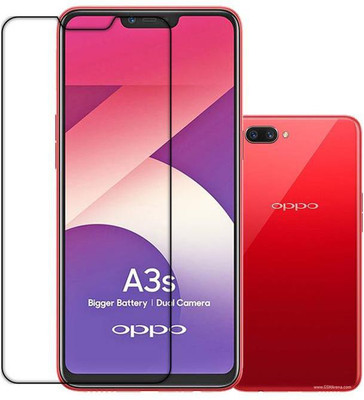 ARBAN Front and Back Tempered Glass for Oppo A3s(Pack of 1)