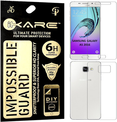 iKare Impossible Screen Guard for Samsung Galaxy A5 2016 Edition(Pack of 2)