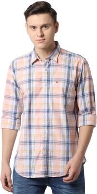 Peter England Men Checkered Formal Multicolor Shirt