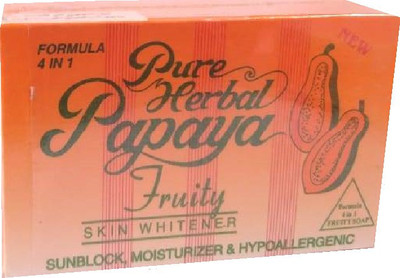 Pure Herbal Papaya Extract Soap For Anti pigmentation(pack Of 2)(2 x 135 g)