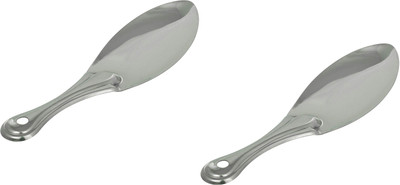 rushabh collections Steel Serving Spoon Set(Pack of 2)