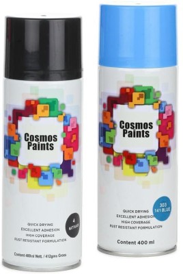 Cosmos Paints Blue Spray Paint 400 ml(Pack of 2)