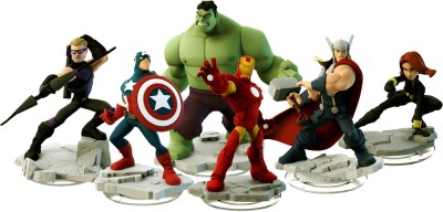 DivineDesigns 30 cm Avengers Cartoon Sticker Self Adhesive Sticker(Pack of 1)