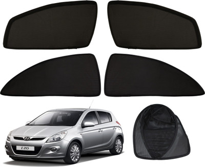 Magnetic Rear Window Sun Shade For Hyundai i20(Black)