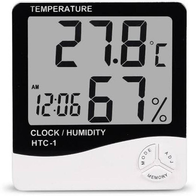 HTC Instruments Digital White Clock