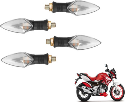 MOCKHE Front, Rear LED Indicator Light for Hero CBZ Xtreme(Yellow, Red)