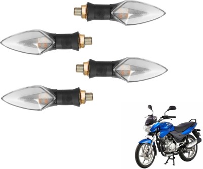 MOCKHE Front, Rear LED Indicator Light for Bajaj Discover 150(Yellow, Red)