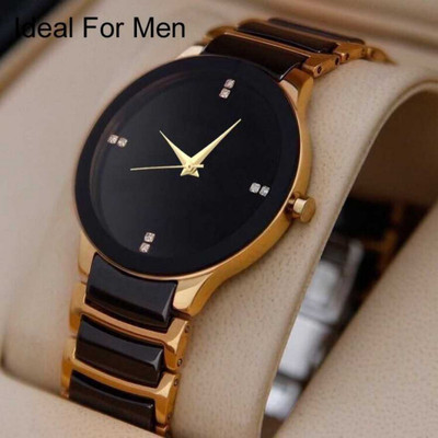QUEBEC Men And Boys Luxury Designer Attractive Gold Analog Watch - For Men