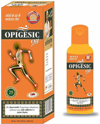 OPIGESIC JOINT PAIN OIL (Pack of 1) (120 ML) Liquid(120 ml)