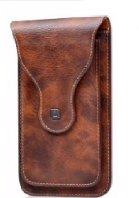 HITFIT Pouch for Nokia C3(Brown, Dual Protection)