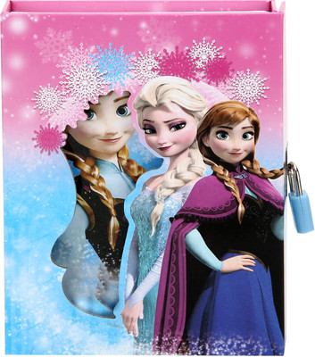 Asera Frozen Design Gift Diary Regular Diary Yes 40 Pages(Pink)