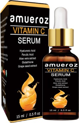 Amueroz Vitamin C Face Serum, Skin Whitening, Skin Lighting & Brightness, Wrinkle Reducer, Anti Aging & Anti Acne, Face Pigmentation & Oily Skin(15 ml)