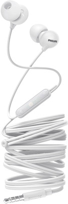 Philips SHE2405WT/00 Wired Headset(White, In the Ear)
