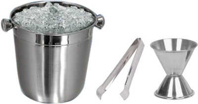 Dynore 1 L Steel DS_984 Ice Bucket(Steel)