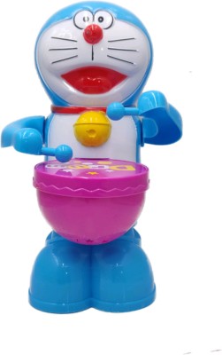 ClueSteps Funny Doraemon Drummer Toy to Entertain Your New Born Baby(Multicolor)