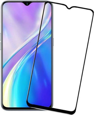 BeeVault Edge To Edge Tempered Glass for Realme XT(Pack of 1)